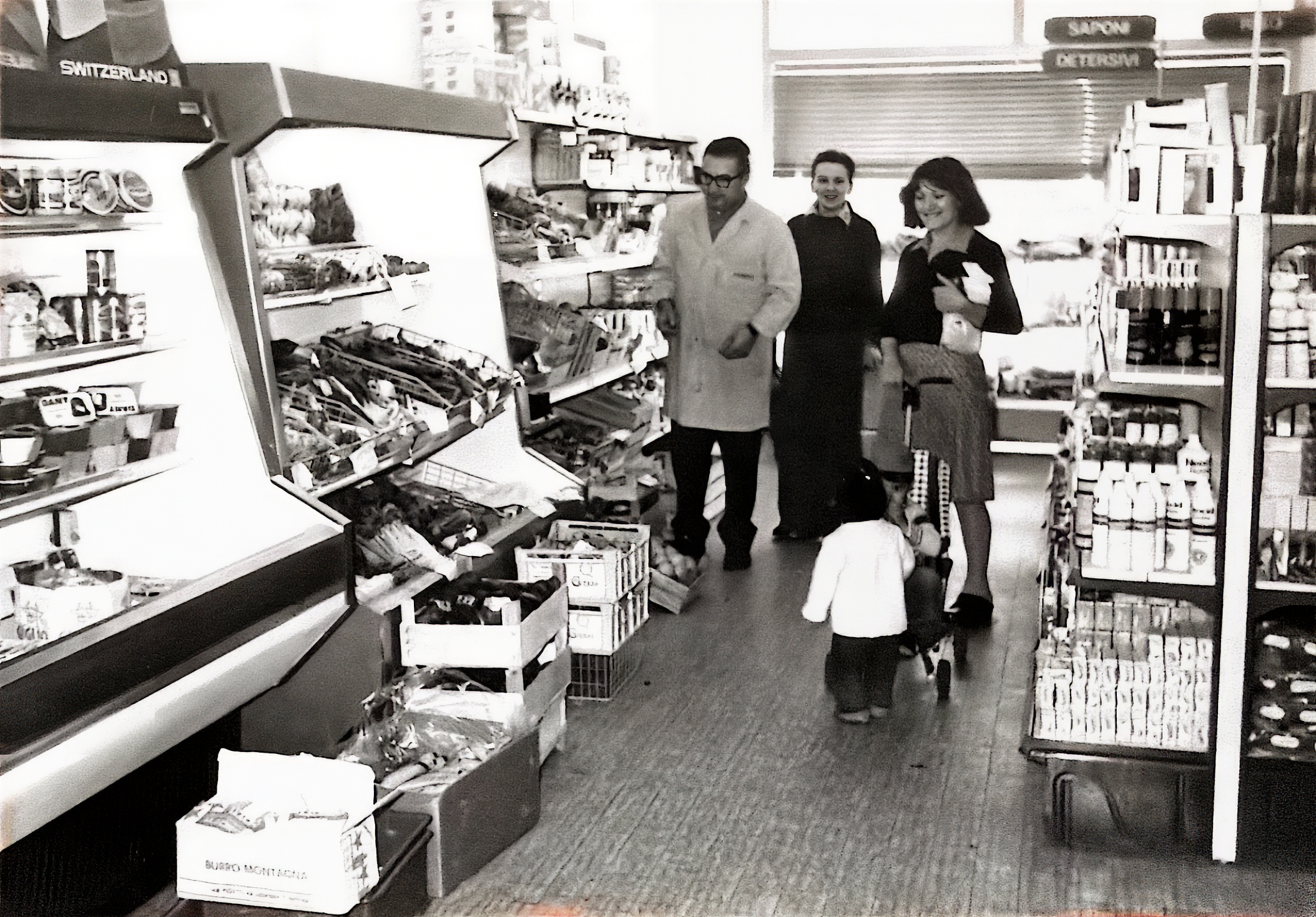 Interno storico del minimarket